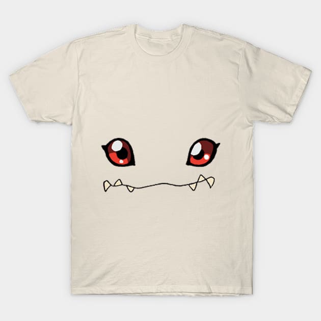 Koromon Face T-Shirt by OnceUponADan